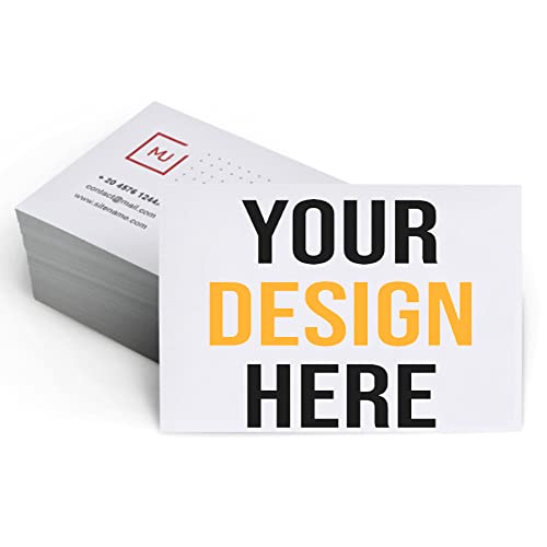 200Pcs Custom Business Cards Add Photo/LOGO/Text Personalized Business Cards for