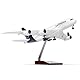 1/200 A380 für Lufthansa Modellflugzeug -Druckguss für Airbus A380 Modellflugzeug Kit mit Ständer (14 in-L) Pre-built Modellflugzeug für Erwachsene -Aviation Geschenke Tabletop Collection Anzeige