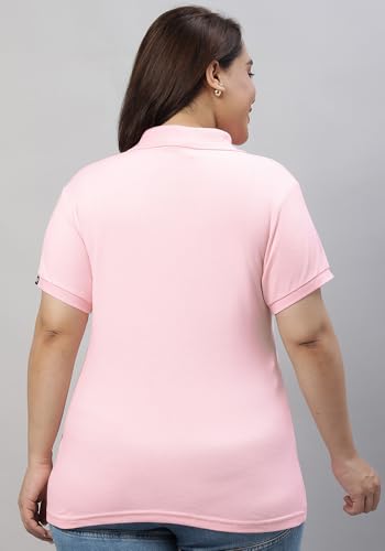 Image of Wear Your Opinion Womens Plus Size Polo Collar Neck T-Shirt Top