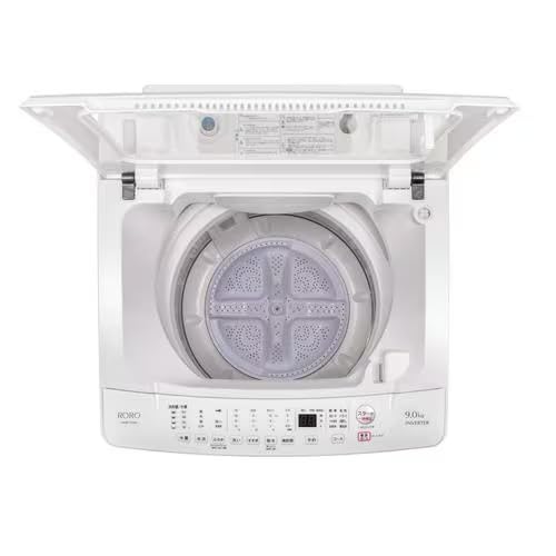 Amazon | RORO YWMTV90L インバーター洗濯機 ヤマダオリジナル