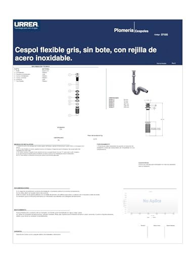 Cespol para wc 19 Imagen adicional