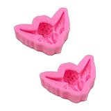  LEUYA Cute Angel Fondant Molds,Fondant Cake Mold Food-Grade Cookie Moulds Cake Chocolate Moulds Cupcake Decoration DIY Baking Tool