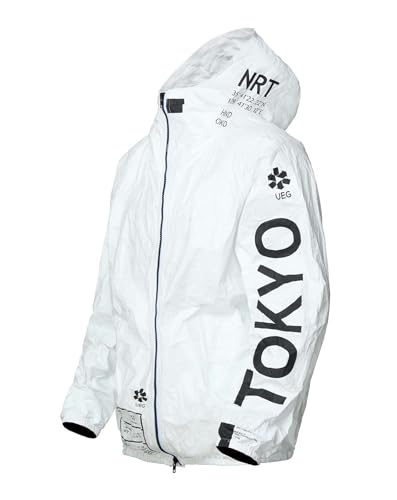 Niepce Inc Ultra-Thin Men’s Summer Jackets Lightweight Made of Tech Recycled Non-Woven Fabric