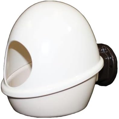Press 'N' Slide Feed Station - Durable Mounted Food Bowl Dish - Sugar Gliders, Squirrels, Prairie Dogs, Degus, Marmosets, Parrots,…