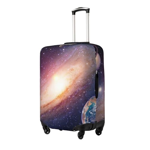 Universe Galaxy Print Luggage Suitcase Covers Elastic Washable Luggage Protector Luggage Covers For Suitcase2