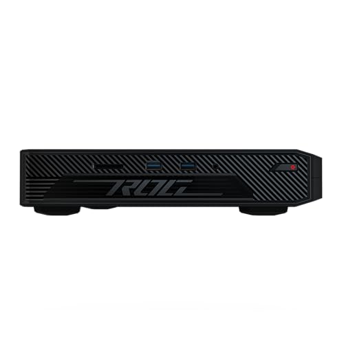 Image of ROG NUC 760 Mini PC Complete System, Intel Core Ultra 7 14th Generation 155H, NVIDIA GeForce RTX 4060 Graphics, 16GB DDR5 RAM, 1TB PCIe G4x4 NVMe SSD, Win 11, ARGB Lighting, Vertical Support