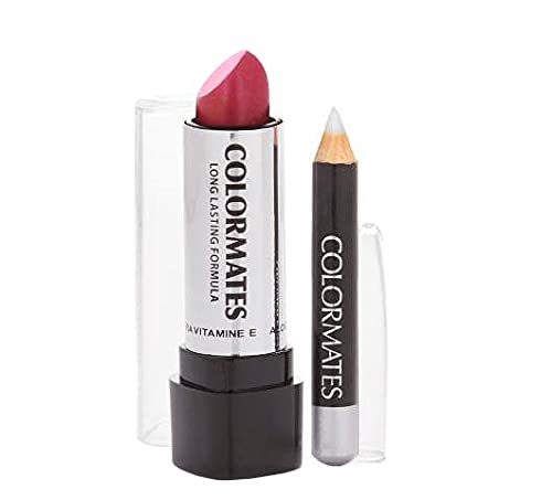 Colormates Lipstick & Lipliner Pink Passion (pack of 8)