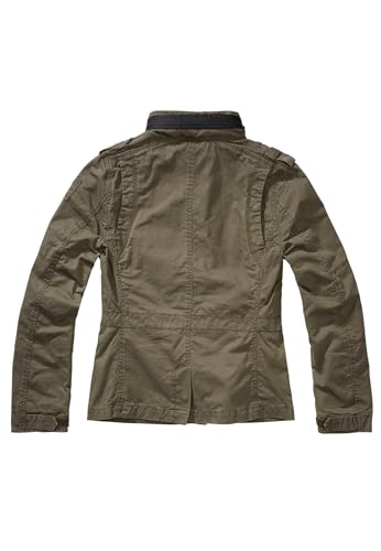 Brandit Britannia Giacca per Donna, Verde, M