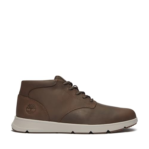 Timberland Timberland Men's Parker Street MID LACE UP Sneaker, Brown, 11 Medium