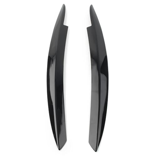 Cache-phares Golf 6 noir brillant en ABS pour Volkswagen MK6