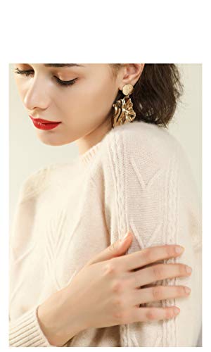 100% Cashmere Yarn, 100g Mongolian Luxuriously Soft Pure Cashmere Hand Knitting Cone Yarn for Knitting Crocheting (Navy)