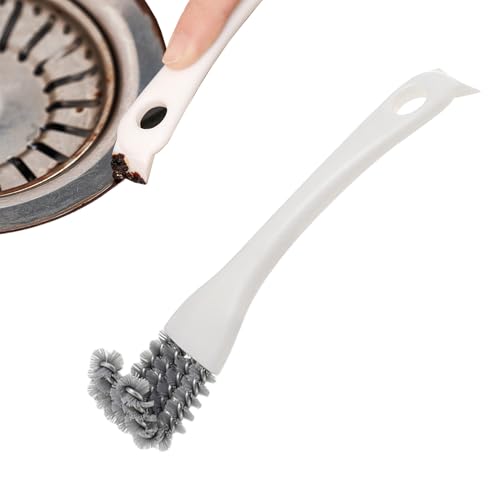 Stove Cleaning Brush, Kitchen Crevice Tool, PP And Iron Scrubber, Ideal for Grills, Cooktops,...