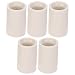 Yunir 40 Pcs Billiard Cue Ferrules, 40 Pcs Cue White Ferrules White Fiber Stick Rod Repairing Tool 12mm/0.5in Outer Diameter(0.8 inch, 12mm)