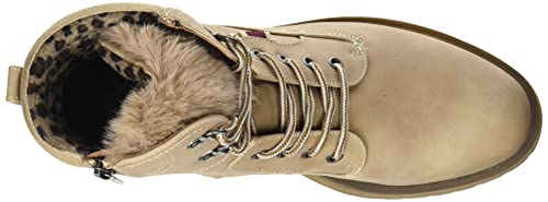 REFRESH 78984, Stivaletto Donna, Beige, 39 EU