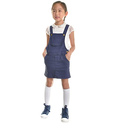 Angelina Girls Classic Uniform Knee-High School Socks (12-Pack), #3102_WhiteM4