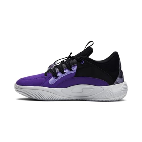 PUMA Mens Ffxiv X Court Rider Chaos Basketball Sneakers Shoes - Purple3