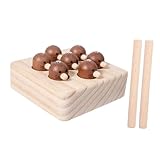 Vaguelly 子供用釣りゲームおもちゃ 木製磁気式 デスクトップインタラクティブ遊び 男の子女の子向け早期教育玩具 歳 幼児用 魚釣りツールキット