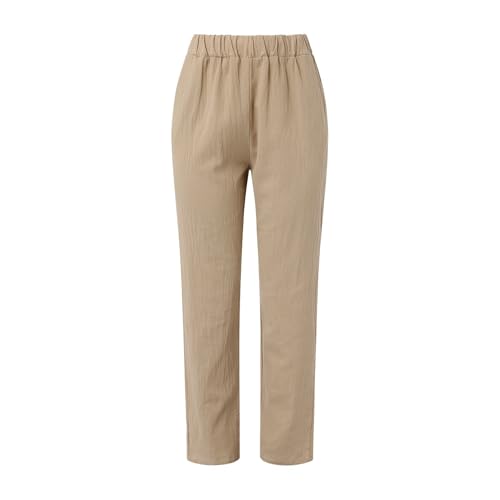 Pantalon décontracté confortable coupe ample coton léger - 4