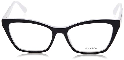 Gafas MAX &CO FT5804-B 53 en negro y blanco para mujer 2