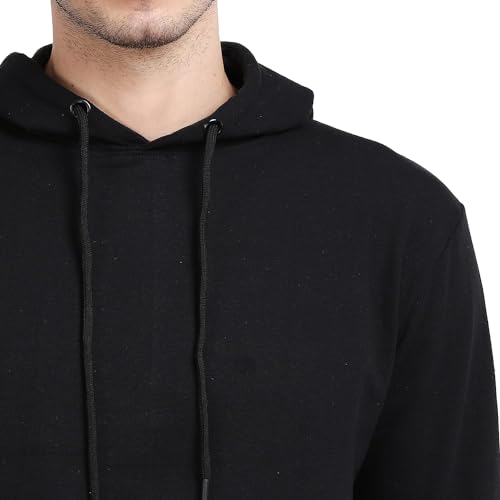 Image of GYRFALCON Solid, Regular Fit, Cotton Fleece Blend, Hooded Sweatshirt Pullovers for Men & Women(Pack of 1)