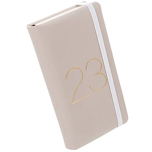 2023 Planificateur Cahier Mensuel Hebdomadaire Planificateur Quotidien Calendrier Organisateur Poche Mini Agenda Bloc- Notes Dates pour L' école Bureau Maison Clair Cover