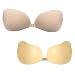 Abollria Sujetador Adhesivo Invisible Mujer,Bra Silicone Reutilizable Push UP Bra con Gel...