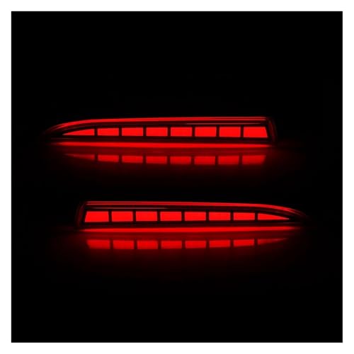 Reflector LED de parachoques trasero para Chevy Camaro 2017-2020 luz de freno intermitente 12V 2