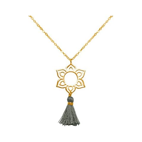 Gemshine - Collar Plata de Ley chapada en Oro de 18 quilates Cover