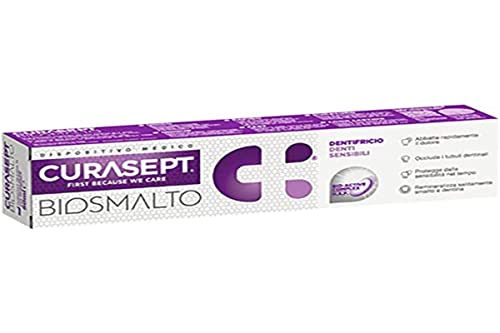 Curasept Biosmalto - Gel Dentifricio Denti Sensibili, 75ml