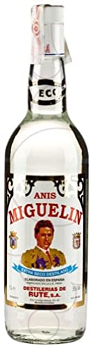 3 × Anisado Anís Miguelín Seco (Caja de 3 Botellas de 1 L)