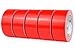 BOMEI PACK Color Duct Tape Red, Heavy Duty Strong Industrial Waterproof Duct Tape 9.0 mil x 1.88inch x 30yds for Packing and Repairing