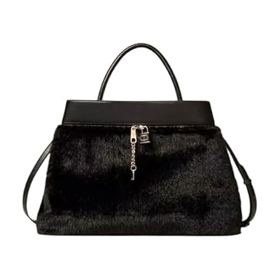 TWINSET Milano Borsa Shopper in Faux Fur con Lock Art. 252TD8400