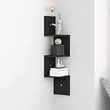 Polyvalentes et décoratives : ces étagères d'angle murales offrent non seulement une solution de rangement pratique, mais ajoutent également une touche unique à n'importe quelle pièce. Parfaites pour votre salon, chambre, bureau ou même salle de bain, nos étagères d'angle flottantes se fondent parfaitement avec n'importe quel style de décoration. Améliorez votre espace avec une élégance fonctionnelle tout en niquant vos essentiels sans effort.