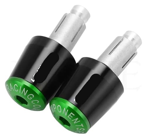 Motorrad Lenker Endkappen Für Y&amaha MT07 Für Tracer MT 07 MT07 FZ-07 2014-2018 Motorräder Lenkergriffe Kappe GewichtsteileAnti Vibrationssteckerenden Lenkerende(Black Green)