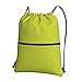 Parrot Crested Giallo Stampa Coulisse Zip Zaino Grande Sport Zaino String Nuotata Coulisse Per Le Donne Uomini, Oliveganlan Giallo Verde, Taglia unica