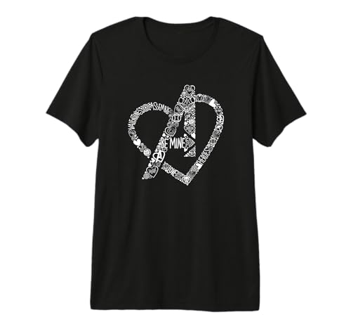T-shirt Marvel Avengers Logo Heart vêtement de mode geek pour adulte