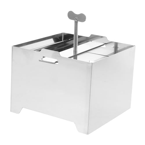 VICASKY Pressa Per Tofu in Acciaio Inossidabile Macchina Per Tofu Colino Per Pressare Alimenti Design Liscio Interno Struttura Resistente Per Cucina Domestica
