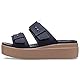 Crocs Damen Brooklyn Buckle Low Wedge Sandal, Deep Navy, 38/39 EU