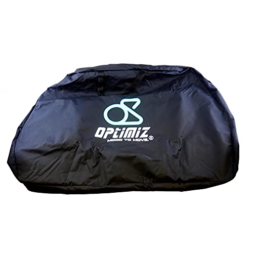 Housse velo de transport Motodak con compartimento para 2 ruedas bolsa de viaje reforzada