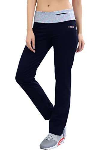 Image of Women's Athelisure Cotton Track Pant with Hidden Key Pockets