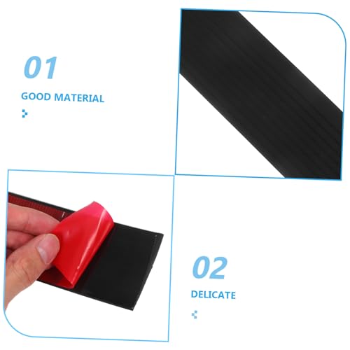 Rampe de seuil en caoutchouc ajustable pour robots ménagers et tapis - 4
