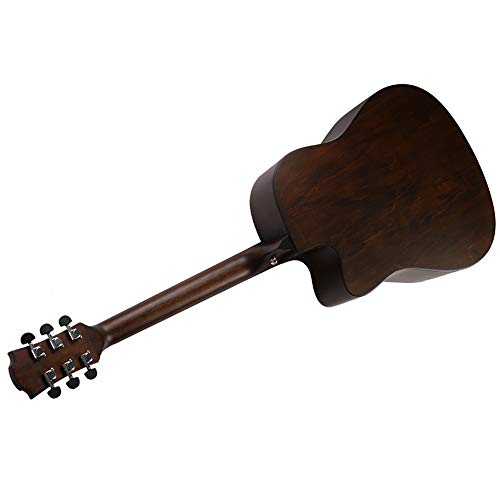 JTRHD Guitare Acoustique Folk Spruce Nanyang Bois Notch Polissage Guitare Acoustique pour Adultes et Enfants (Couleur : Natural, Size : 41 inches) - Les Beatles, Paul McCartney, John Lennon, RIngo Starr, George Harrison JTRHD Guitare Acoustique Folk Spruce Nanyang Bois Notch Polissage Guitare Acoustique pour Adultes et Enfants (Couleur : Natural, Size : 41 inches) – Image 3