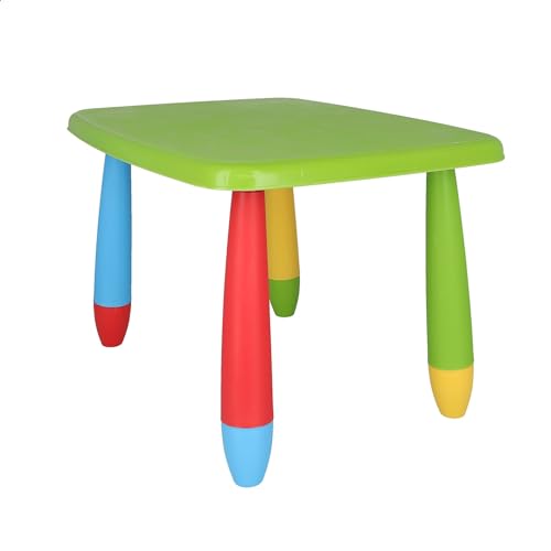 Aranaz Mesita Infantil Rectangular, Verde, 72,5x57x47