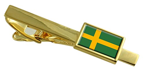 Bandera de Pula Croacia clip de corbata de oro para bodas y reuniones de negocios