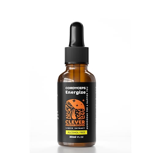 CLEVER MUSHROOMS Cordyceps Tincture...