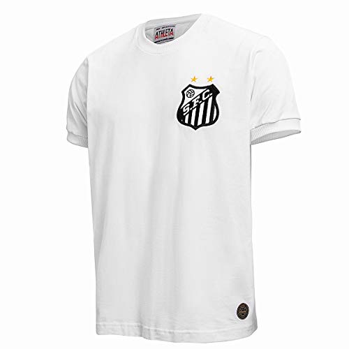 Camisa Santos Retrô 1969 Milésimo Gol Pelé Masculina