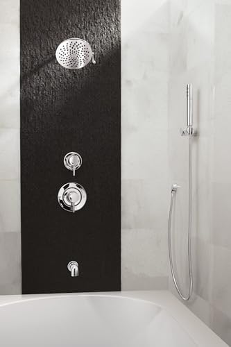 Moen Round Chrome Drop Ell Handheld Shower Wall Connector, A725, Chrome, 0.5