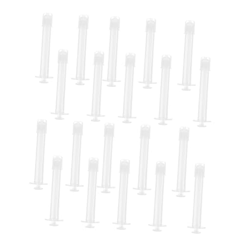 SOESFOUFU 20pcs Precision Feeding Tubes for Pet Plant Pp Material Scientific Dosing Device Lab Home