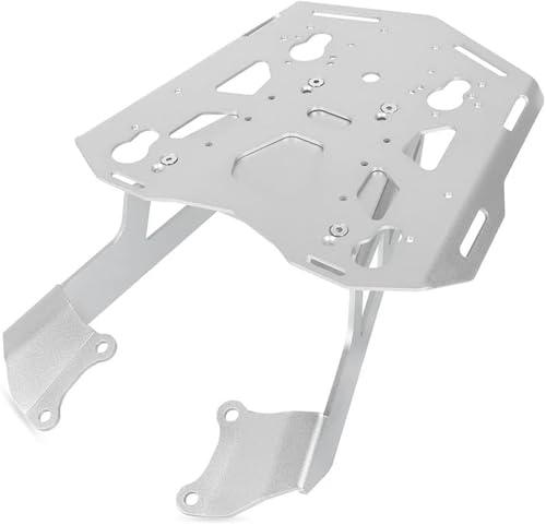 Support de fixation coffre arrière pour moto CB400X top case argent