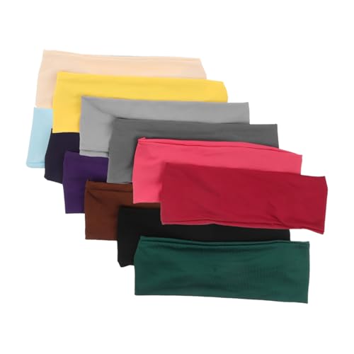 Bandeaux sport femme élastiques anti-transpiration pour yoga et fitness